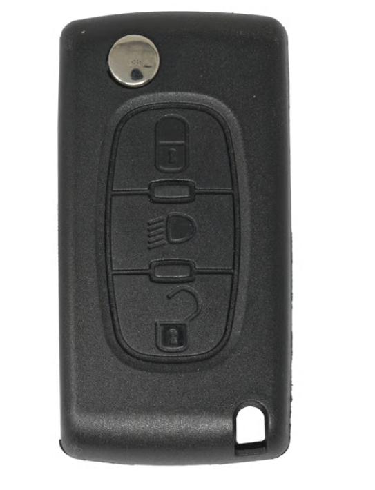 Peugeot / Citroën 3 Knapper VA2 / HU83 nøkkelblad