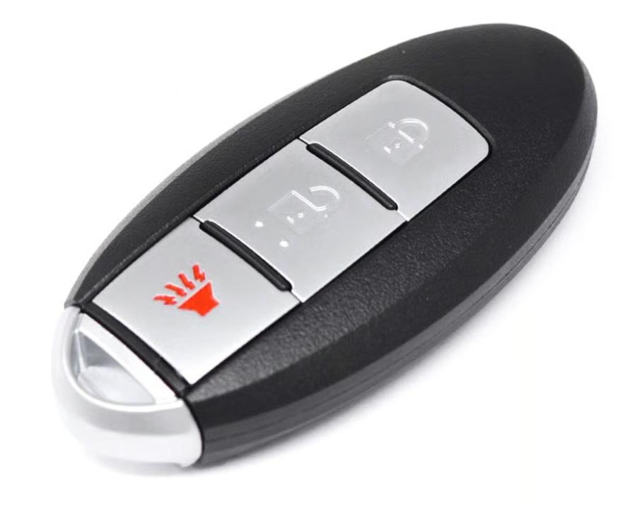 Nissan Nøkkelskall 2+1 knapp Venstre batteritype