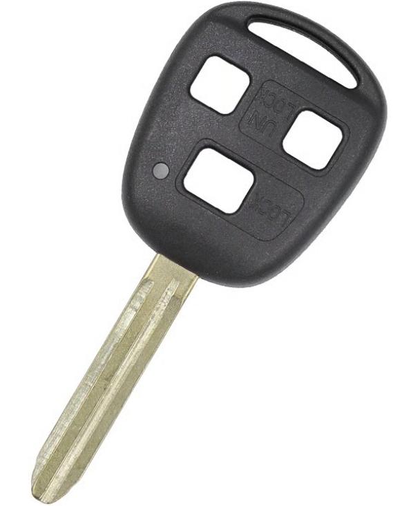 Toyota fjernkontroll med 2 / 3 knapper TOY43